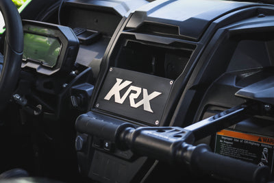 Add storage to your Kawasaki KRX with the KRX Dash Plate!