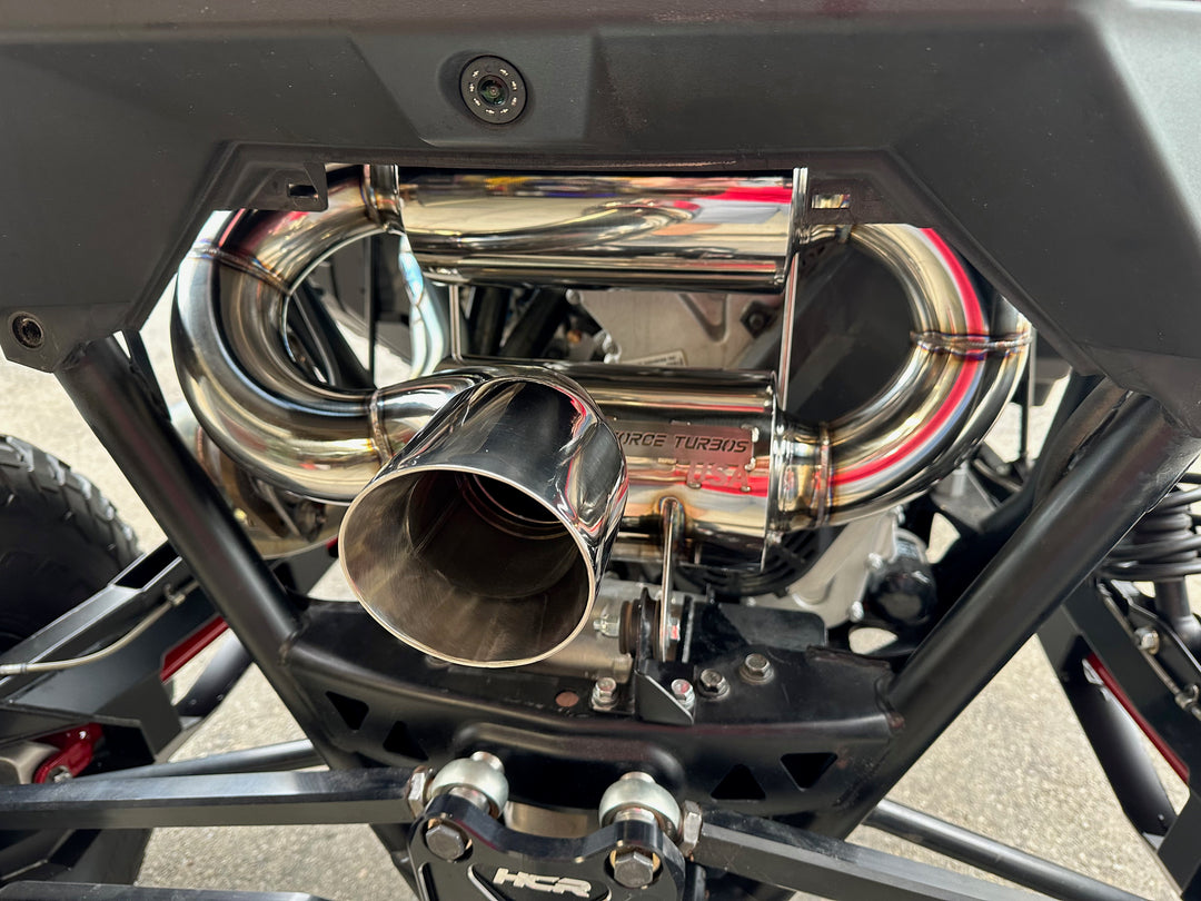 Polaris RZR PRO R NA Exhaust – Force Turbos