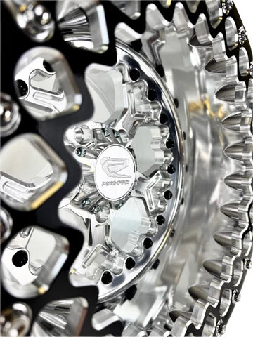 Pro 5 - FF Forged Polished Beadlock - Silver RZR Pro R 5x4.5