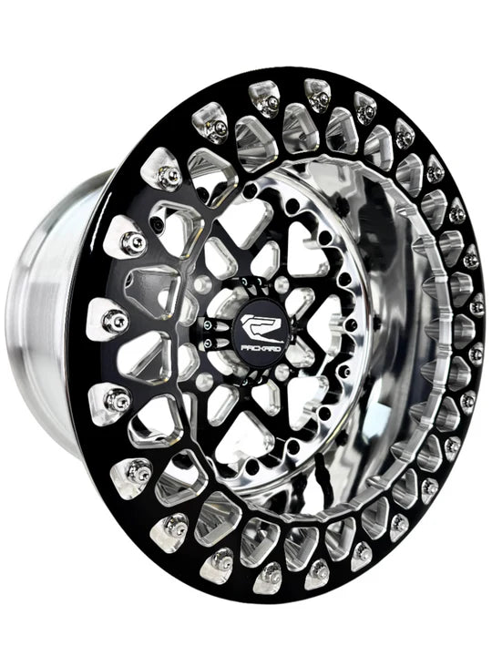 V2 Super Star - FF Forged Polished Beadlock - Gloss Black