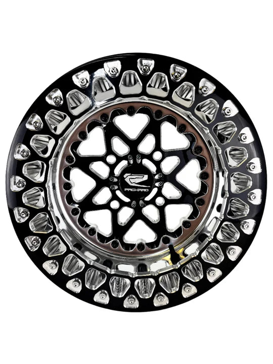 V2 Super Star - FF Forged Polished Beadlock - Gloss Black