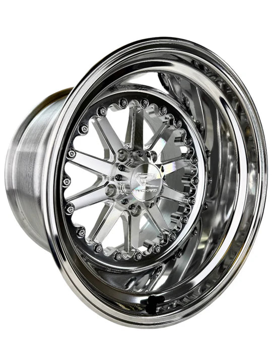 Element - FF Forged Polished Silver RZR PRO R 5X4.5