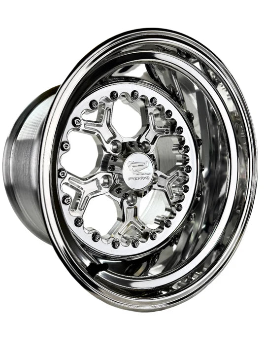 Pro 5 - FF Forged Polished Silver RZR PRO R 5X4.5