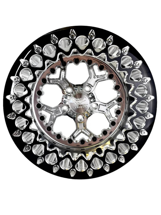 Impact - FF Forged Polished Beadlock - Silver RZR Pro R 5x4.5