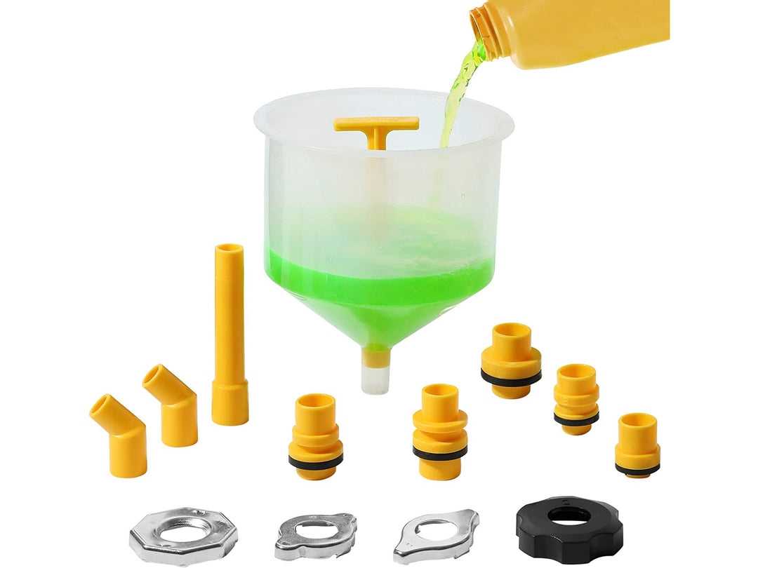 Engine Bleeding Funnel No Spill Coolant Funnel and Bleed Kit – Force Turbos
