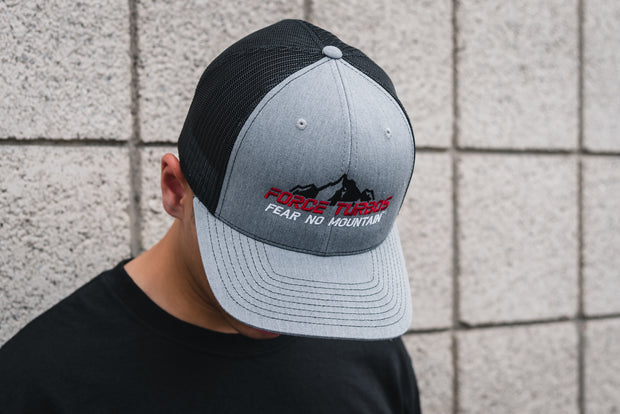 Force Turbos Grey Snapback Trucker Hat